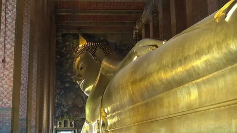 Gold Buddha Stock Footage 76721568