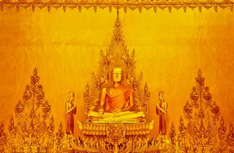 Gold buddha Stock Photos