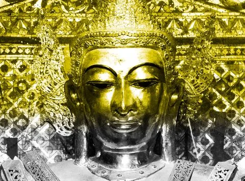 Gold Buddha Stock Photos