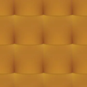 Gold buttoned leather seamless pattern Illustrazione stock