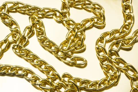  gold chain Stock Photos