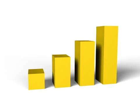 Gold chart Illustrazione stock