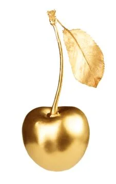Gold cherry Stock Photos