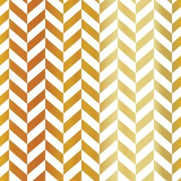 Gold chevron seamless pattern. Golden gradient design element. Abstract geome Illustrazione stock