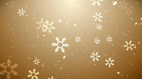 Gold Christmas Background Stock Footage 43799326