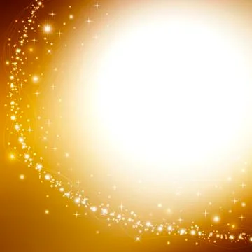 Gold Christmas background Stock Illustration