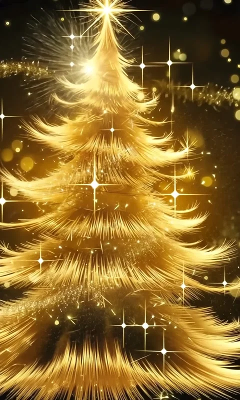 Gold christmas decorations Stock Footage 291176016