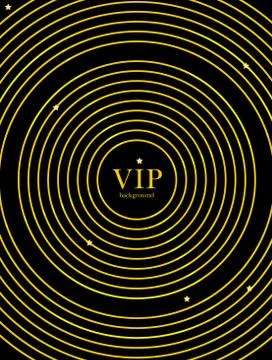 Gold circle line Stock Illustration