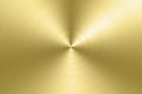Gold circle metal texture background Stock Illustration