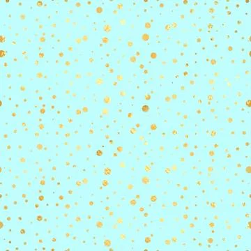 Gold circle seamless pattern. Abstract gold geometric modern background.Gold Stock Illustration