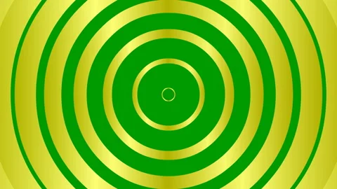 Gold circles green Video stock 228098834
