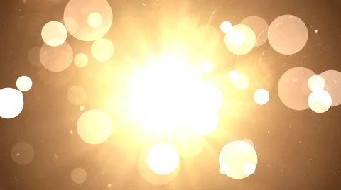 Gold Circles Shining Video stock 66731485