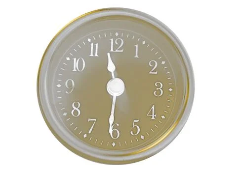Gold clock Stock Photos