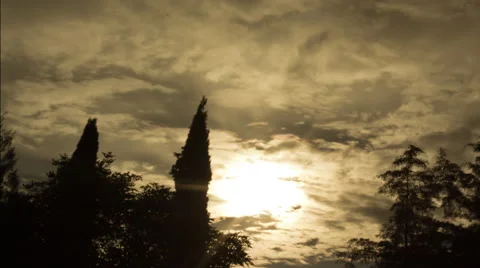 Gold Clouds 库存影片 42689052