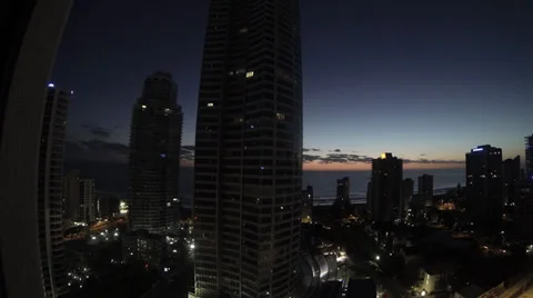 Gold Coast Time Lapse Stock Video Footage | Royalty Free Gold Coast ...