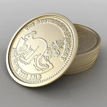 Gold coin 3D Model