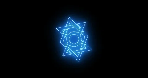 Gold coin with a Hyperion (HYN) cryptocurrency symbol Stock Footage 101222295