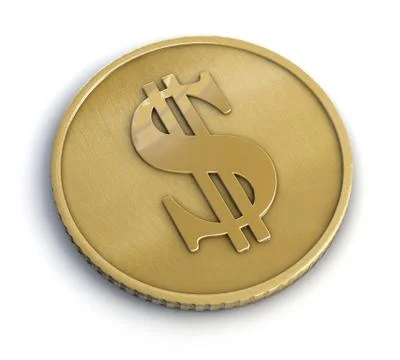Gold Coin Stock Illustration