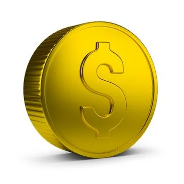 Gold Coin Stock Illustration
