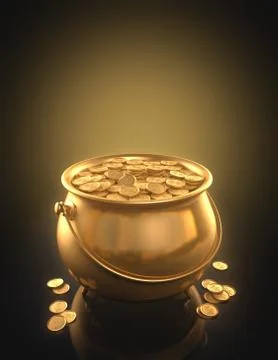 Gold Coins Stock-Illustration