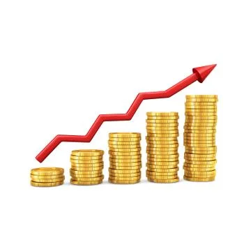 Gold coins Stock Illustration