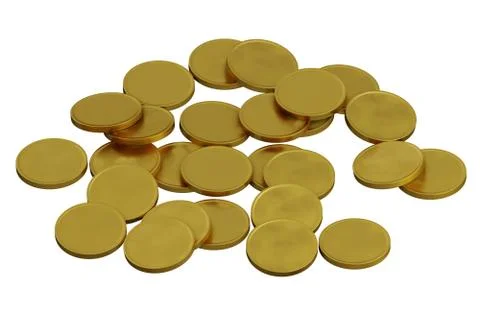 Gold coins Stock Illustration