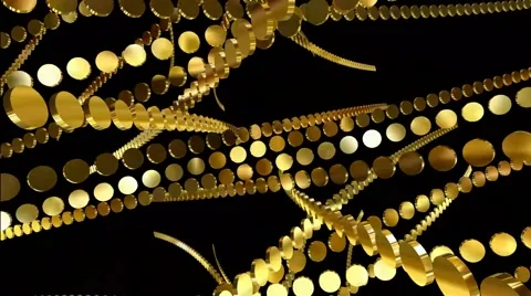 Gold Coins Looping Background Stock-Footage 41451986