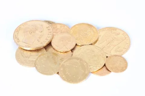 Gold collection Stock Photos