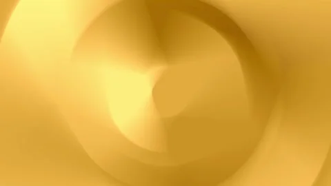 Gold colored blurry background in circle shape Stock Footage 289554843