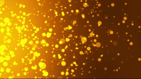 Gold colored Bubble animated background Stock Footage 244860141