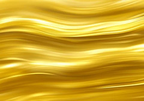 Gold Colored Paint Wave Pattern Full Frame Shot Stock Photos