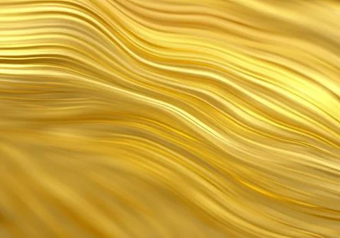Gold Colored Paint Wave Pattern Full Frame Shot Stock Photos