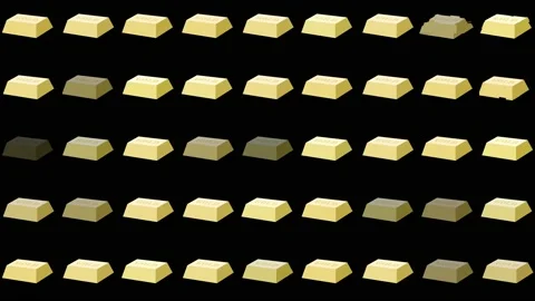 Gold Commodities Trading Stock Footage 130802825