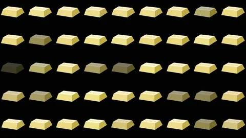 Gold Commodities Trading Stock Footage 130802844