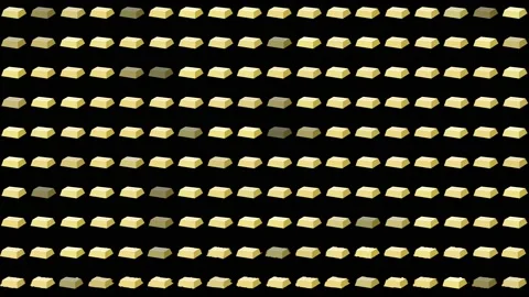 Gold Commodities Trading Stock Footage 130802862