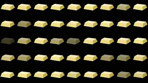 Gold Commodities Trading Stock Footage 130802870