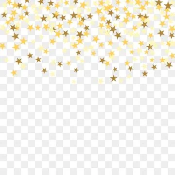 Gold confetti background Illustrazione stock