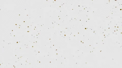 Gold Confetti Blast Explosions with Alpha channel Stock Footage 237357374