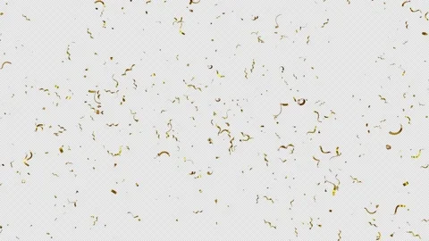 Gold Confetti Blast Explosions with Alpha channel Stock Footage 237357453