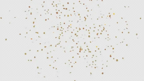 Gold confetti explosions. 스톡 동영상 149427892