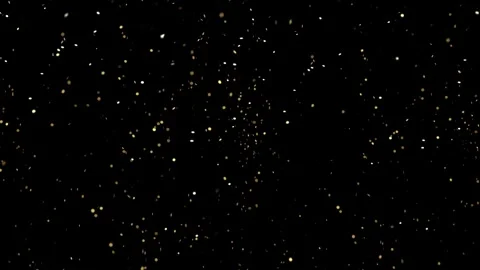 Gold Confetti Particles Raining 스톡 동영상 283856849