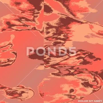 Gold coral marble texture abstract background graphic design. Golden pink gli Stock Illustration