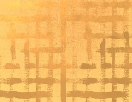 Gold cross; stripes pattern shiny metallic textured overlay background Stock Illustration