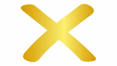 Gold cross white Stock Footage 163794621