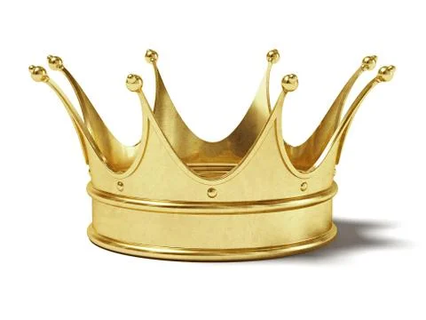 Gold crown Stock Illustration