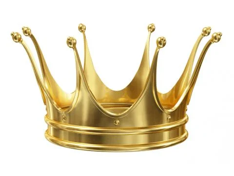 Gold crown Stock Illustration