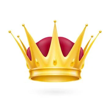Gold crown Stock Illustration