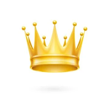 Gold crown Stock Illustration