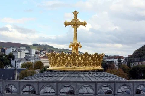 Gold crown Stock Photos