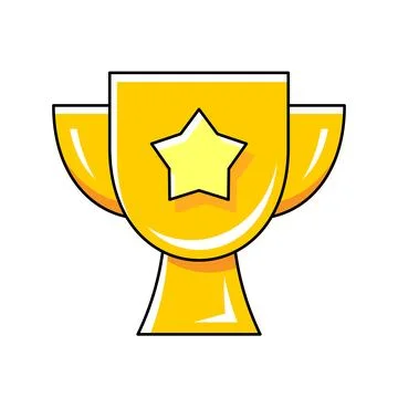 Gold Cup icon Stock Illustration